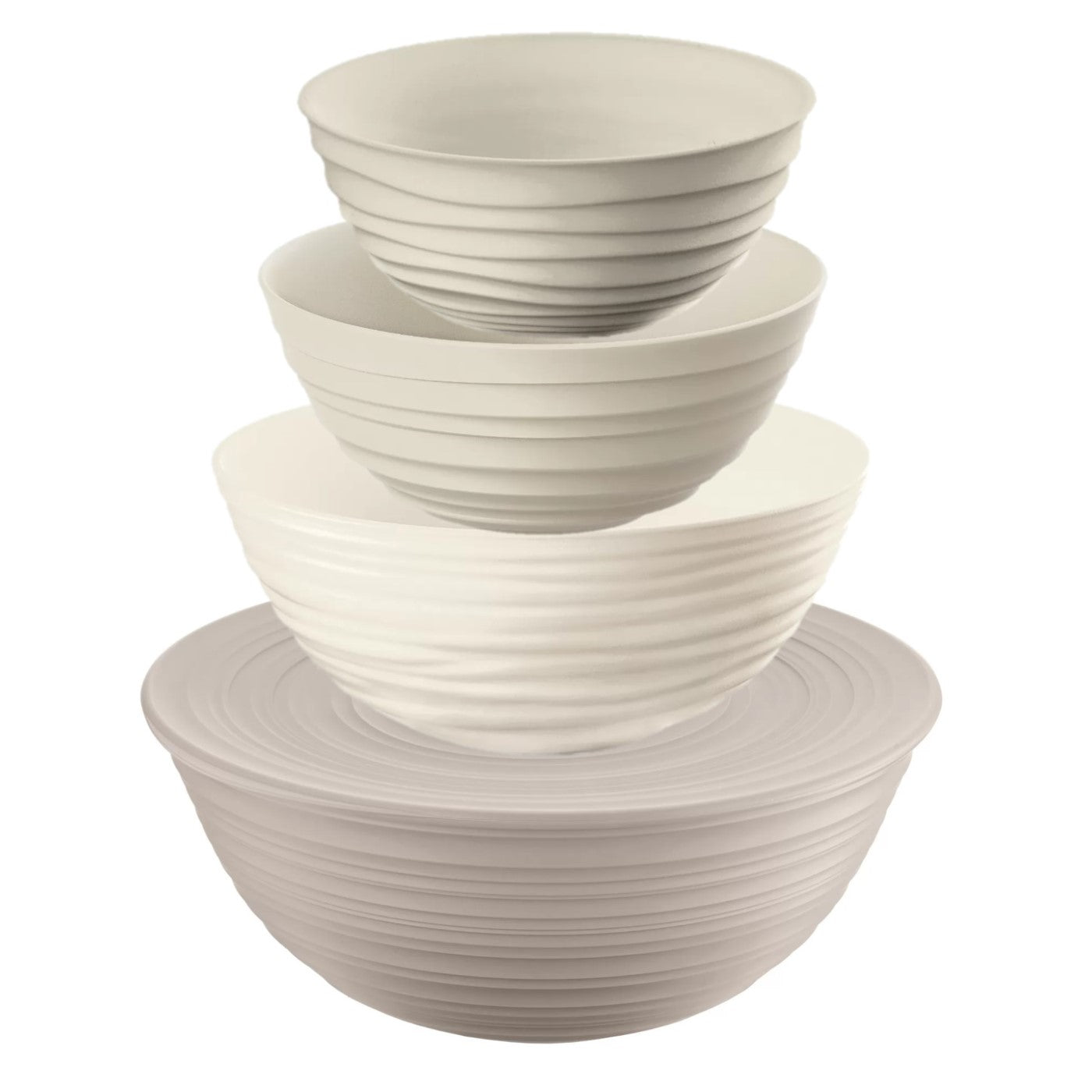 Guzzini Bowl Tierra 4er Set S -xl, Ø12.2 - Ø30, (TS3)