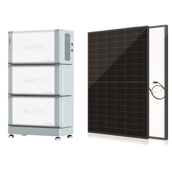 Bluetti Photovoltaikpanel 10x + Energiespeichersystem EP600+2/B500