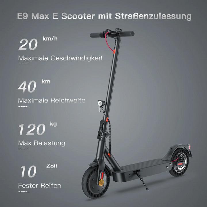 isinwheel E-Scooter E9 Max
