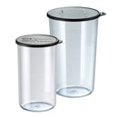 BAMIX accessories Becherset 400ml+600ml with lid black