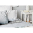 Chaleur Domo sous le lit do641ed, 150 x 80 cm, gris