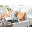 Chaleur Domo sous le lit do642ed, 140 x 160 cm, gris