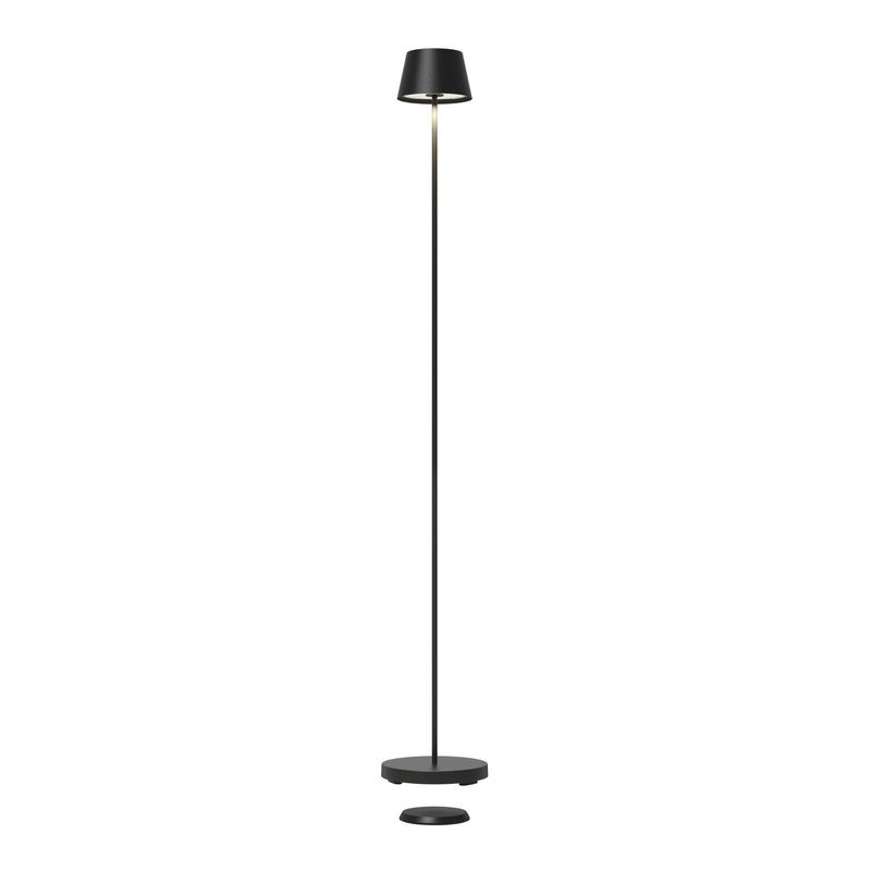 Sompex Stehlampe Seoul, 120cm, schwarz