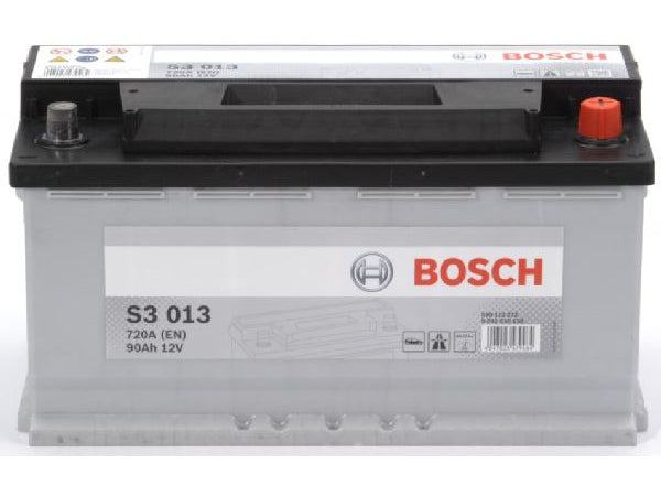 BOSCH Starterbatterie Bosch 12V/90Ah/720A LxBxH 353x175x190mm/S:0 Star