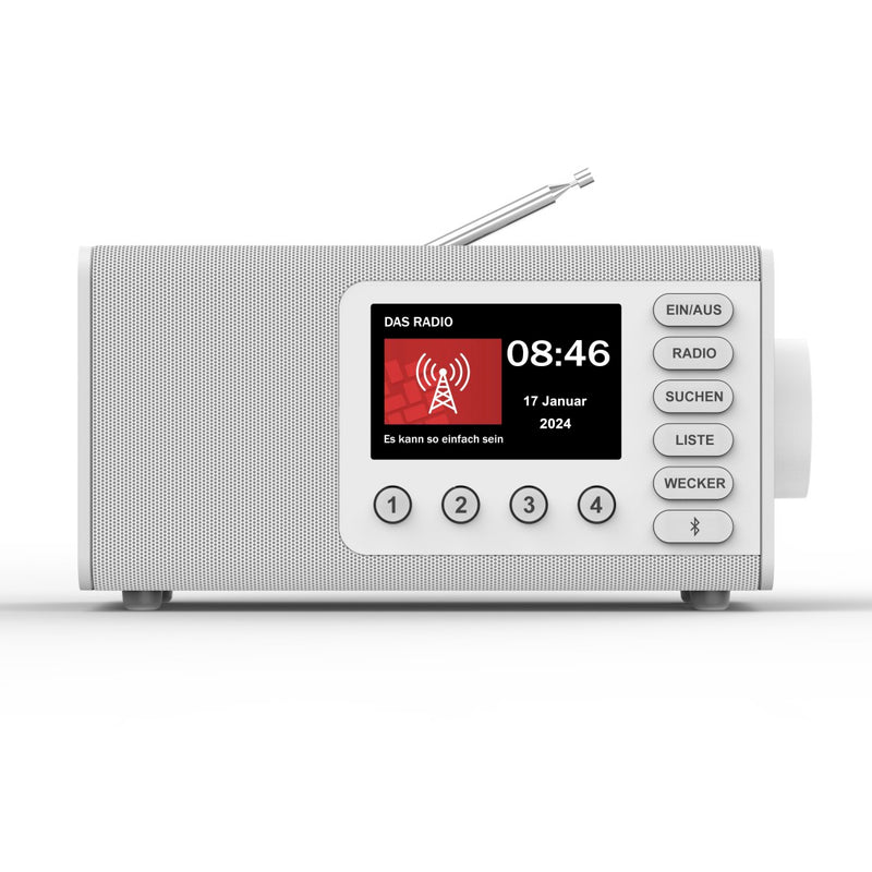 Hama Radio Digital DR1001BT, FM/DAB/DAB+/Bluetooth® RX, Radiowecker