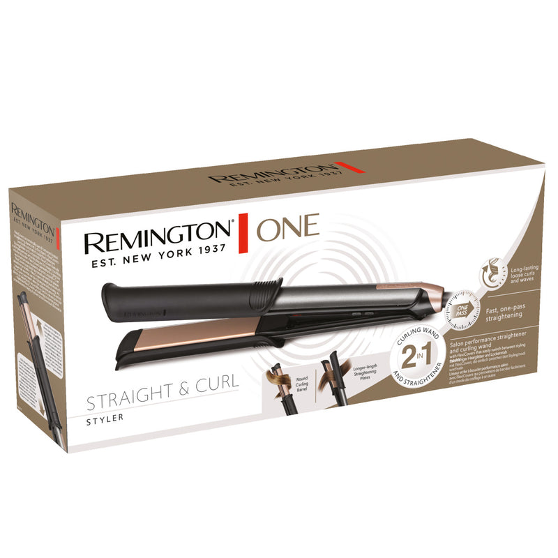 REMINGTON Haarglätter S6077 ONE Straight & Curl Styler