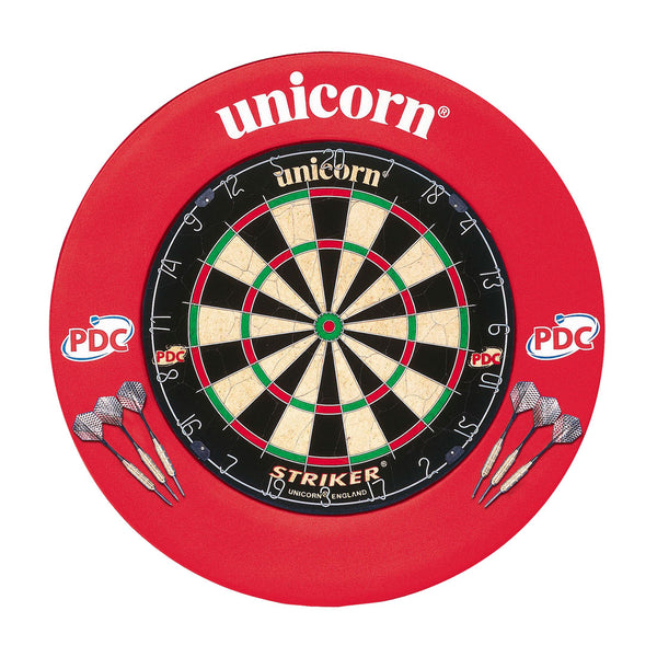Unicorn leisure indoor striker dartboard & surround