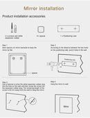 Spa Solutions LED Spiegel Mirrora High End mit allen Funktionen 180 cm x 80 cm