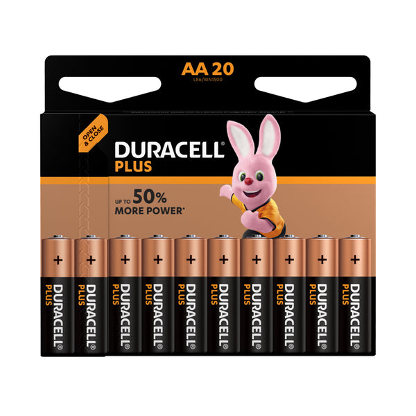 Duracell accessories household batteries plus power storage pack 28xaa