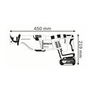 Bosch Professional Bohren & Schrauben GSA 18V-LI Akku-Säbel Clic&Go