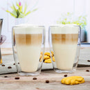 FS-STAR Küchenbedarf FS Star Latte Macchiato-Glas 2er Set Doppelwandig