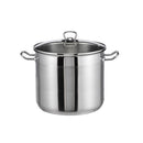 FS-STAR Küchenbedarf Universaltopf mit Glasdeckel 15ltr