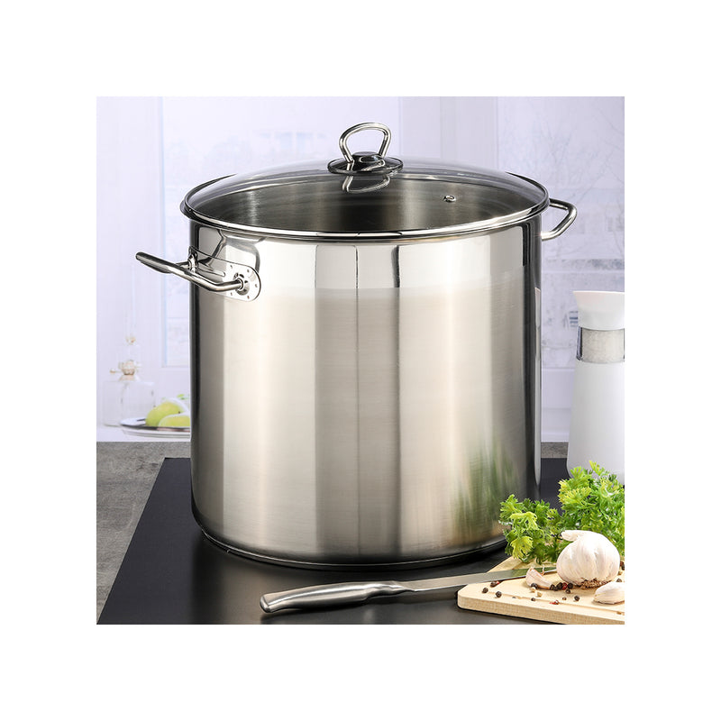 FS star kitchen supplies universal pot with glass cover 15ltr