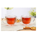 FS-STAR Küchenbedarf Teeglas 2er Set doppelwandig