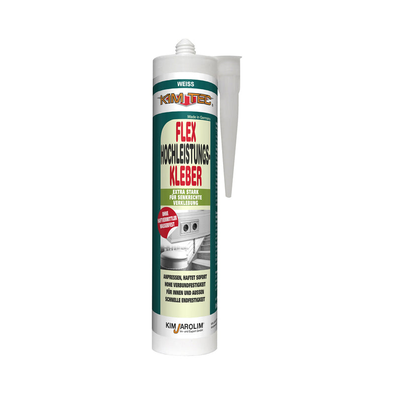 KimTec Hand tool Flex high performance glue premium white 465g