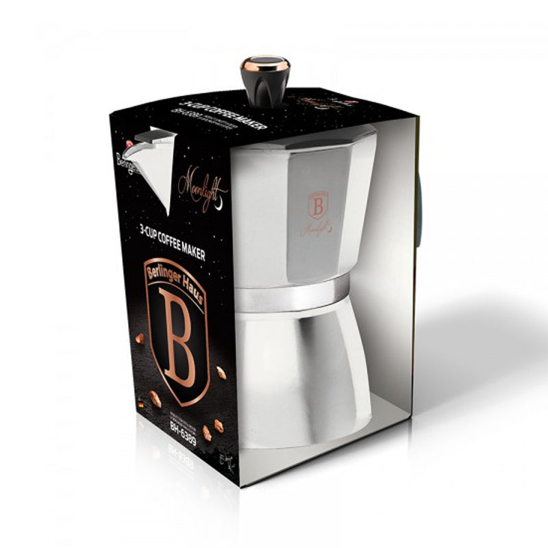 Berlinger Haus Coffee Machine pour 3 personnes Moonlight Edition