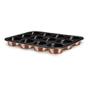 Berlinger Haus Küchenbarf Haus Muffin-and Cupcake Baking pan for 12 pcs. 35x26.5x3cm Rose Gold Edition