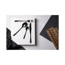 Berlinger Haus Küchenbedarf Haus 24-teiliges Besteck-Set schwarz