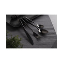 Berlinger Haus Küchenbedarf Haus 24-teiliges Besteck-Set schwarz