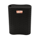 Berlinger Haus Küchenbedarf Haus 7-teiliges Messerset mit Messerblock Black Rose Collection