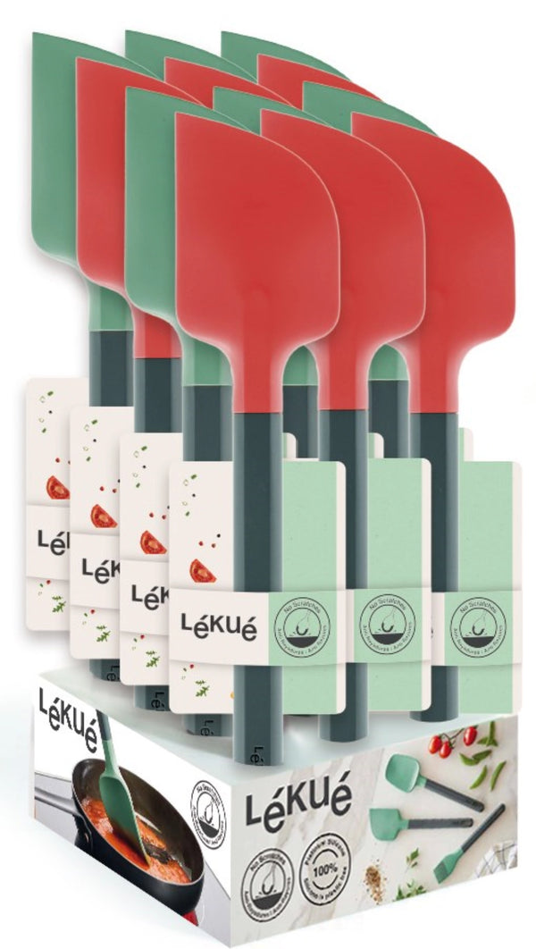Lékué Affichage spatule 28 mm vert et rouge 0208028SURDP12
