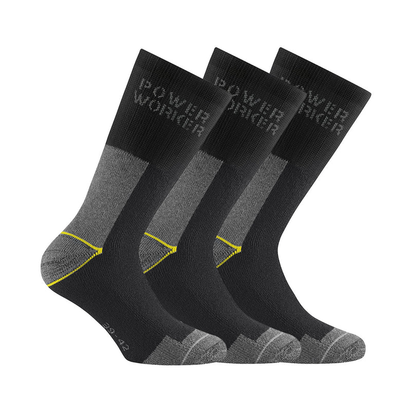 Rohner Socks Clothing Men Power Worker Wilmax 3 Series Schwarz Gr.39/42