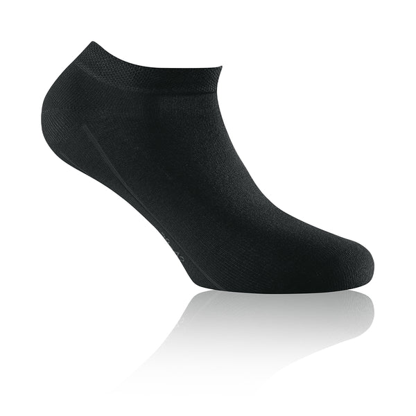 Rohner Socks Bekleidung Herren Sneaker basic 3er schwarz Gr.39/42