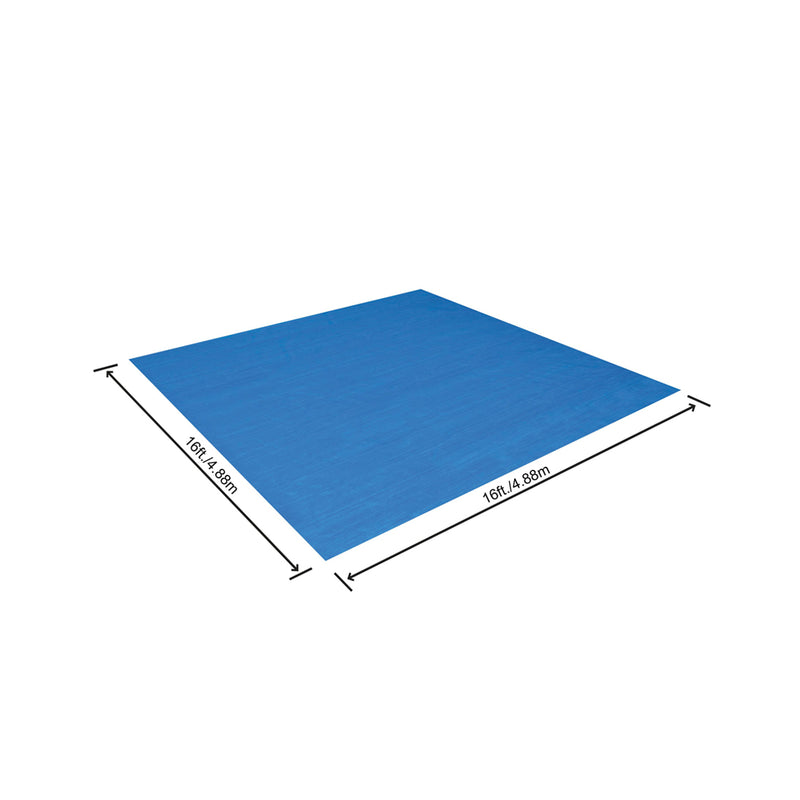 Tarpaulin per pavimenti per esterni bestway per le piscine 488 x 488 cm