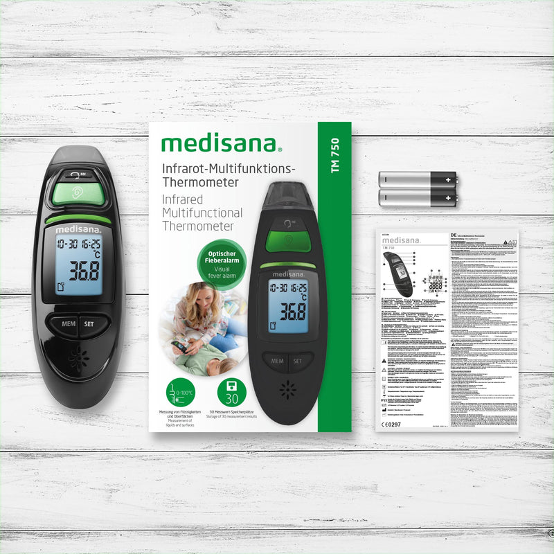 Thermomètre Medisana Fever TM750, noir