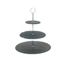 FS-STAR Zubehör Haushalt FS STAR Etagere mit 3 Ablagen Schiefer