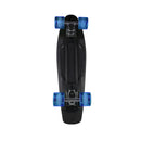 NoRules Freizeit Outdoor Skateboard ABEC 5 Fun schwarz - transparent blau