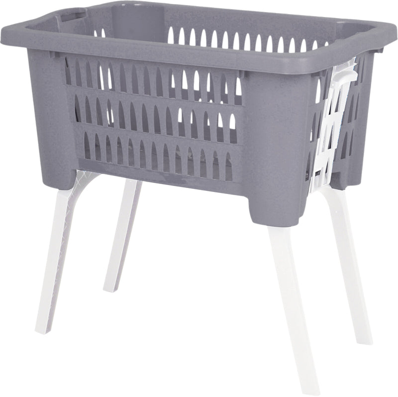 FS-star accessories household laundry basket with foldable legs 3 versch. Colors