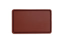 Polypres Schneidebrett GN 1/1 53x32.5cm H2cm braun mit Saftrille 038.001.003