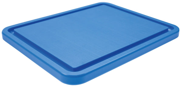 Polypres cutting board GN 1/1 53x32.5cm H2CM blue with juice trille 038.001.006