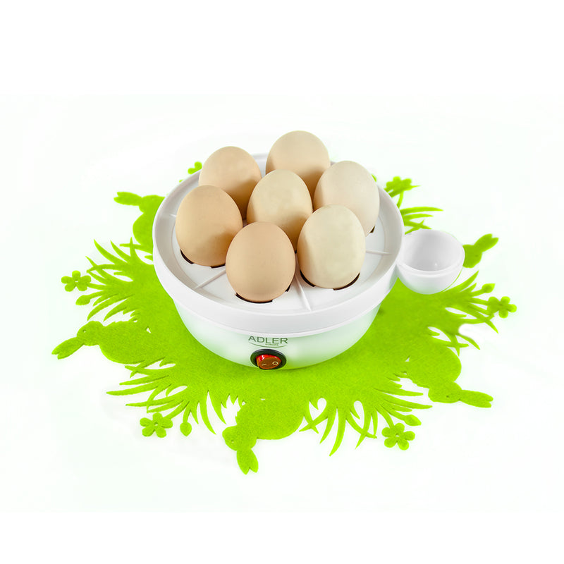 Adler Küchenmaschinen Eierkocher für 7 Stk