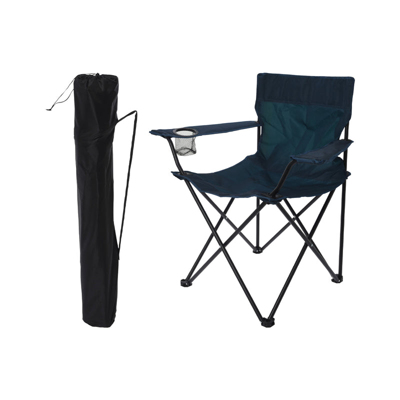 FS star garden furniture camping folding chair petrol