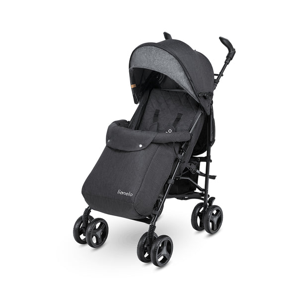 Lionelo accessories household stroller buggy irma black/dark gray