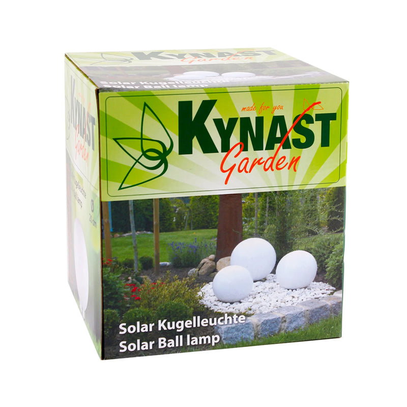 Accessori Kynastgarden Strumenti da giardino Sfera luminosa solare LED Ø 20 cm
