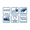 Bosch Professional Zubehör Werkstatt Bosch Messer- und Klingen-Set