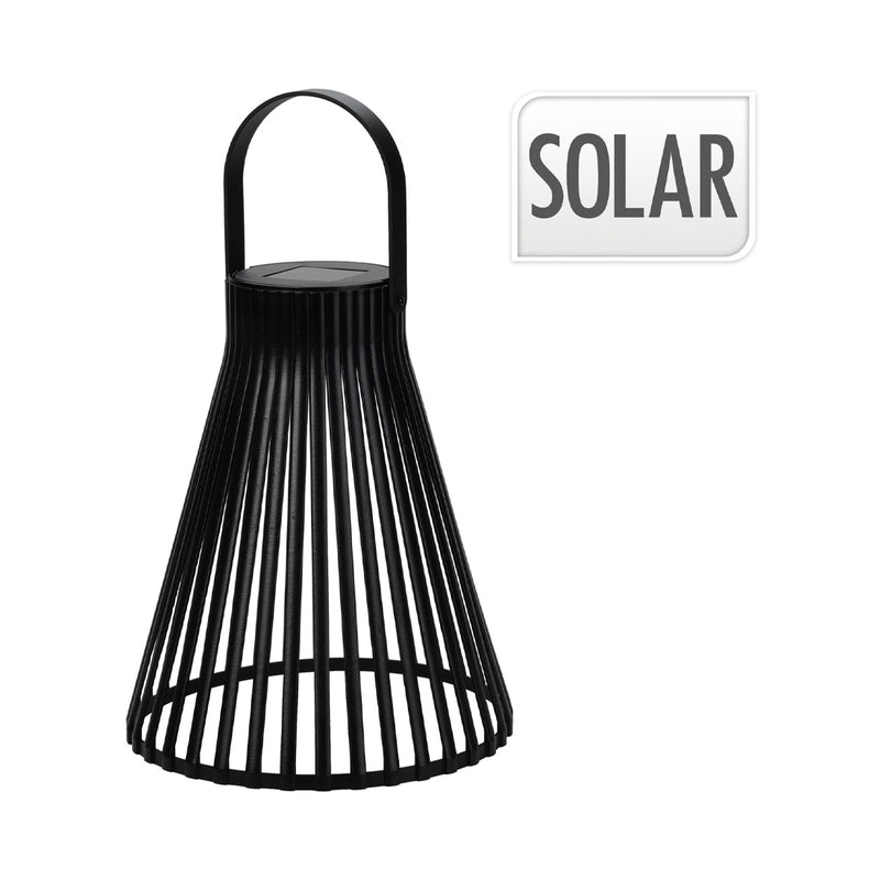 FS-STAR Zubehör Haushalt Solarlampe 23cm schwarz