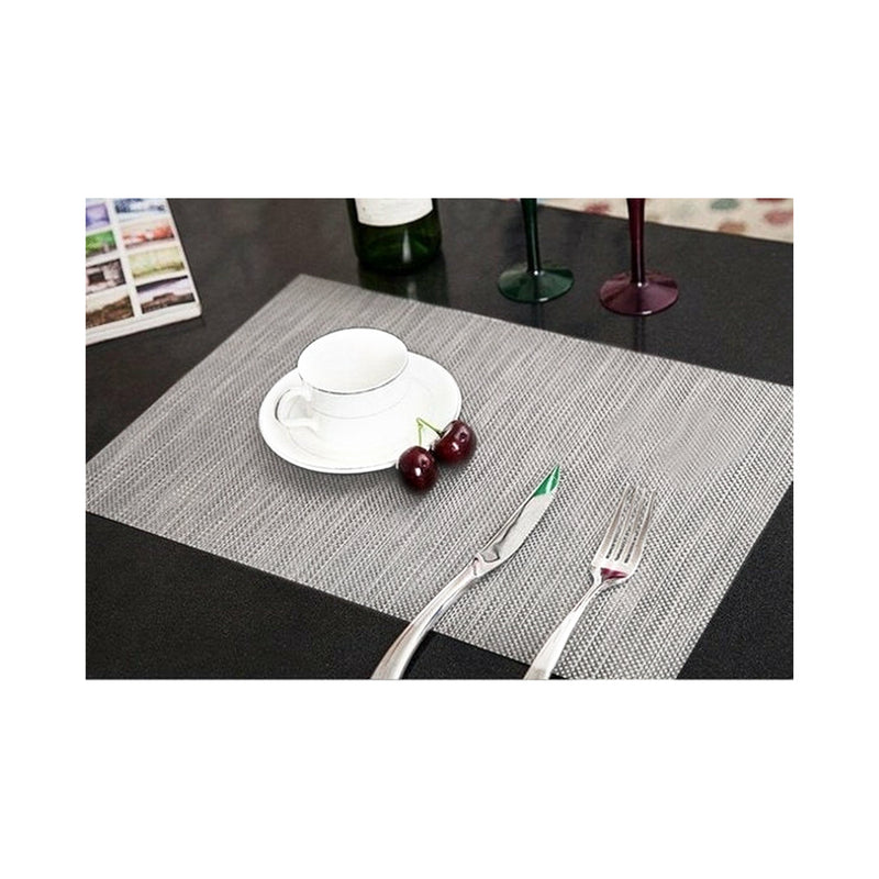 FS-STAR Küchenbedarf Tischset 6 Stück grau 30x45