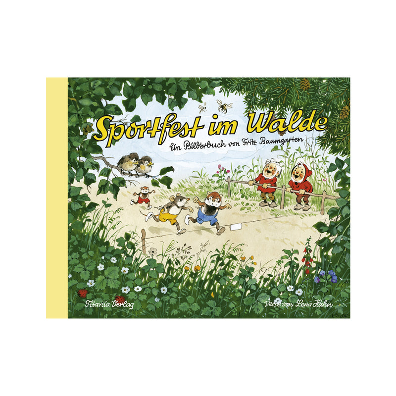 Livre pour enfants pour enfants de Titania "Sports Festival Im Walde"