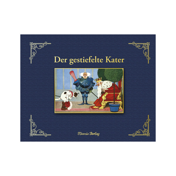 Il libro per bambini di Titania per bambini "Der Pusschührt Kater"