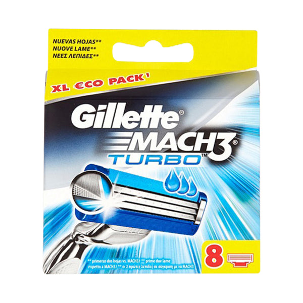 Gillette body care mach3 turbo 8 sounds