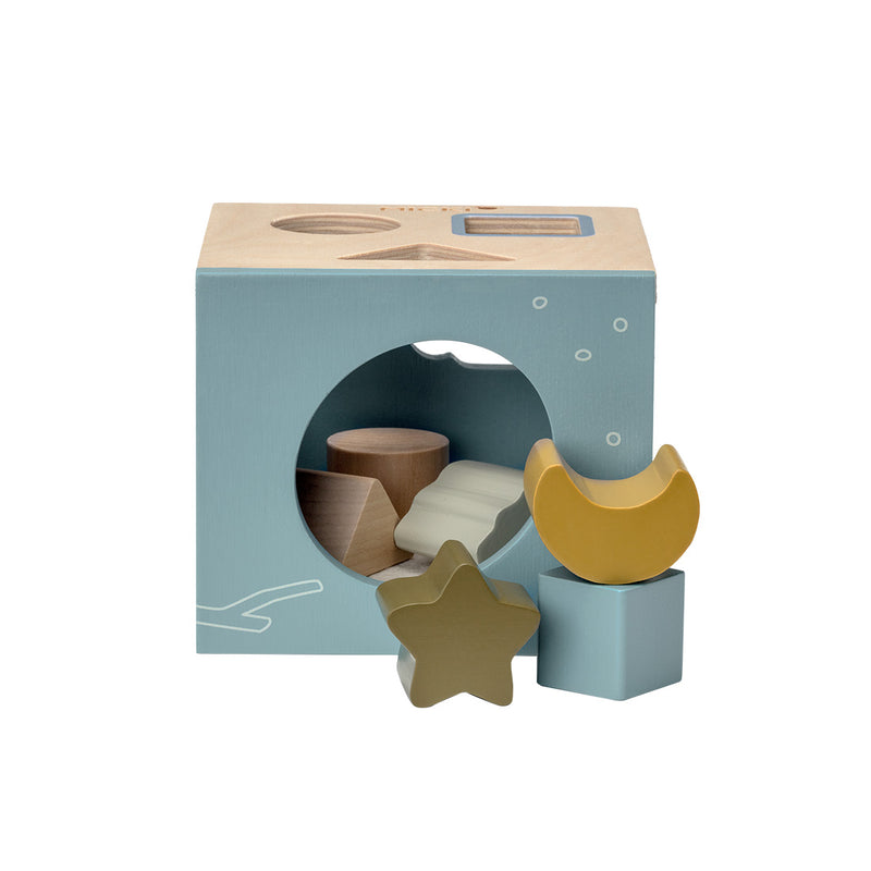 MICKI Kinder Sortierbox blau