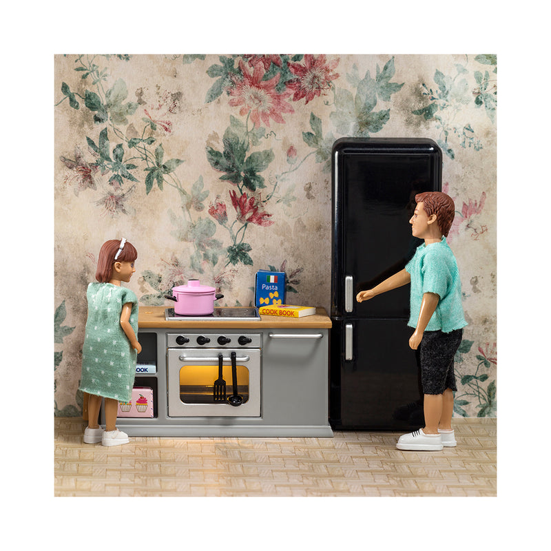 Lundby children doll house accessories kitchen set