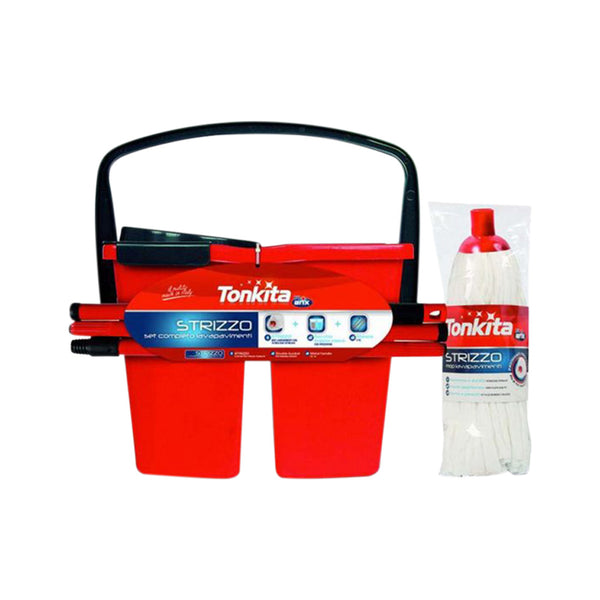 Clean & maintain the Tonkita Strizzo Complete floor cleaning set