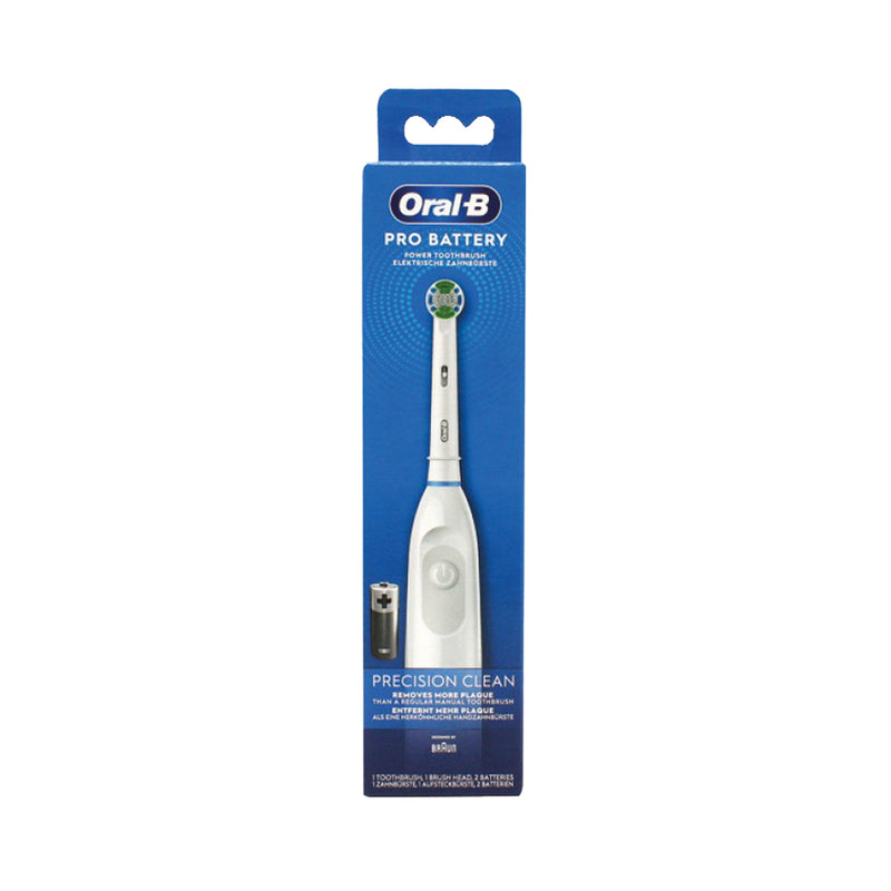 Spazzolino da denti per cure dentali orali per precisione batteria pulita