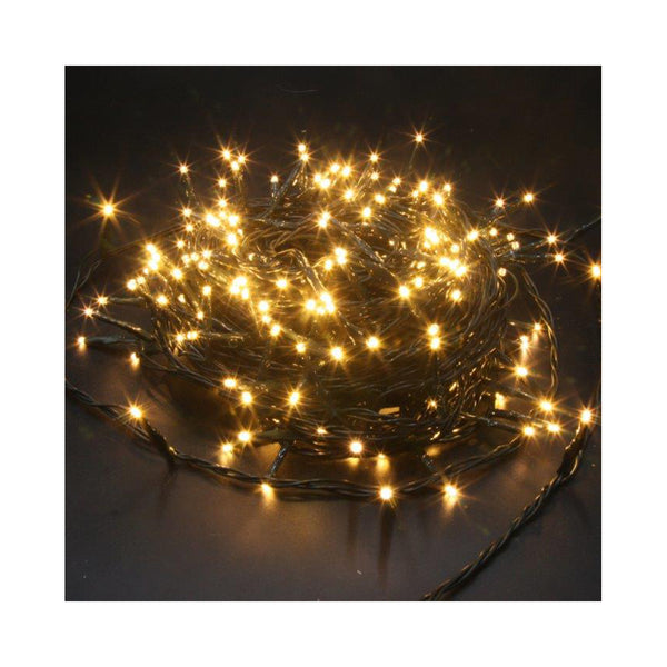 Dameco Christmas Light Chain 240 LED extérieur blanc chaud 24m