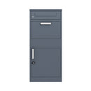 Holmberg Zubehör Haushalt Paket-Briefkasten 50x38x112cm anthrazit